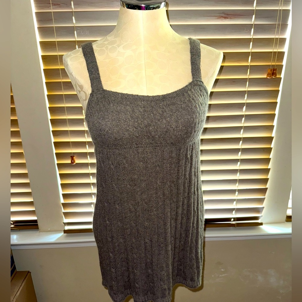 Brand New Abercrombie & Fitch Brown long Sweater/Dress Top